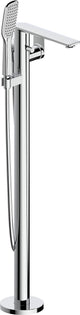 Mitigeur bain/douche sur pied Nomoro avec douchette, saillie 219 mm, chromé