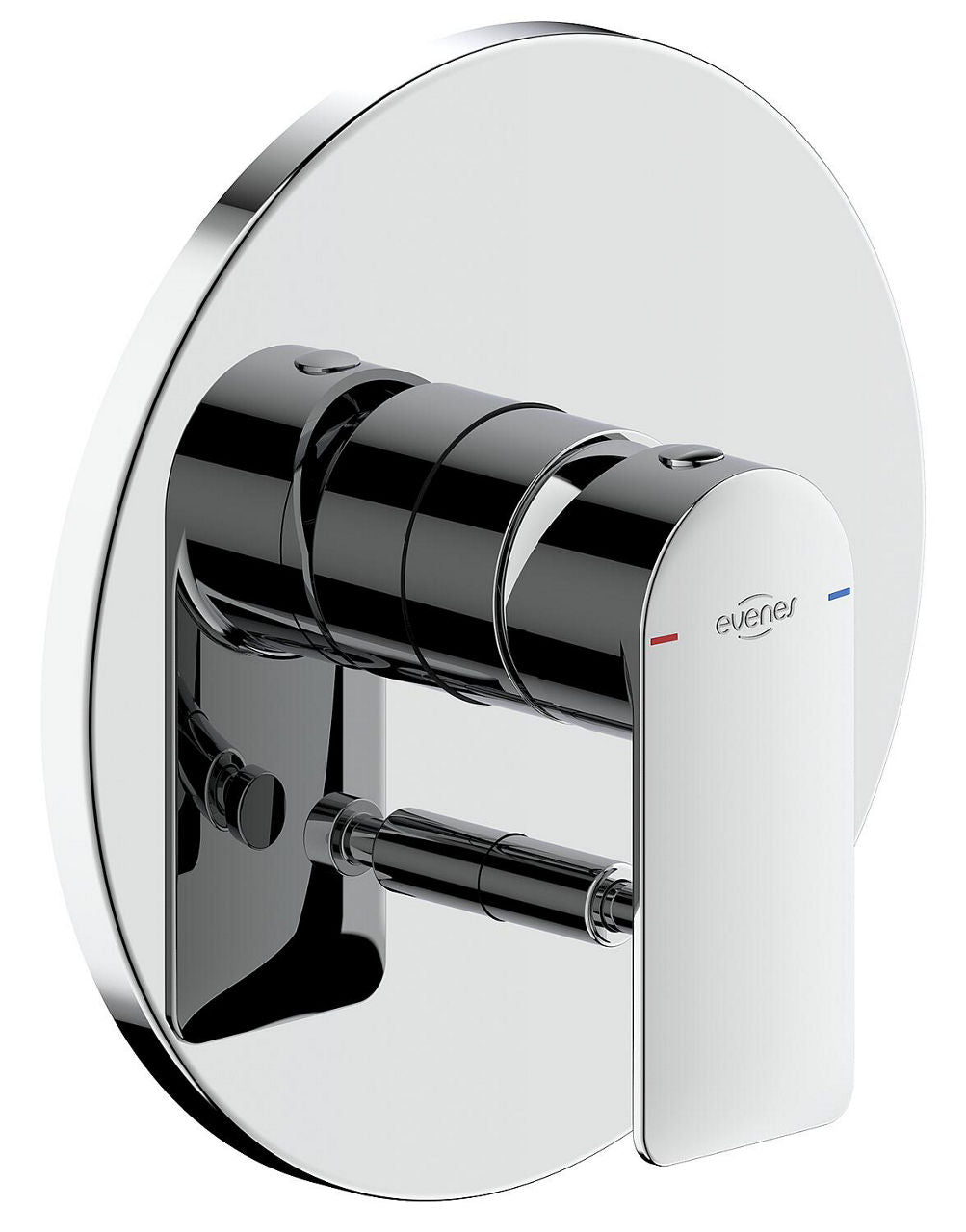 Mitigeur bain/douche encastré Nomoro rosace Ø 178 mm chromé