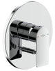 Mitigeur bain/douche encastré Nomoro rosace Ø 178 mm chromé