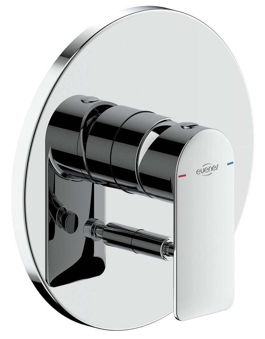 Mitigeur bain/douche encastré Nomoro rosace Ø 178 mm chromé