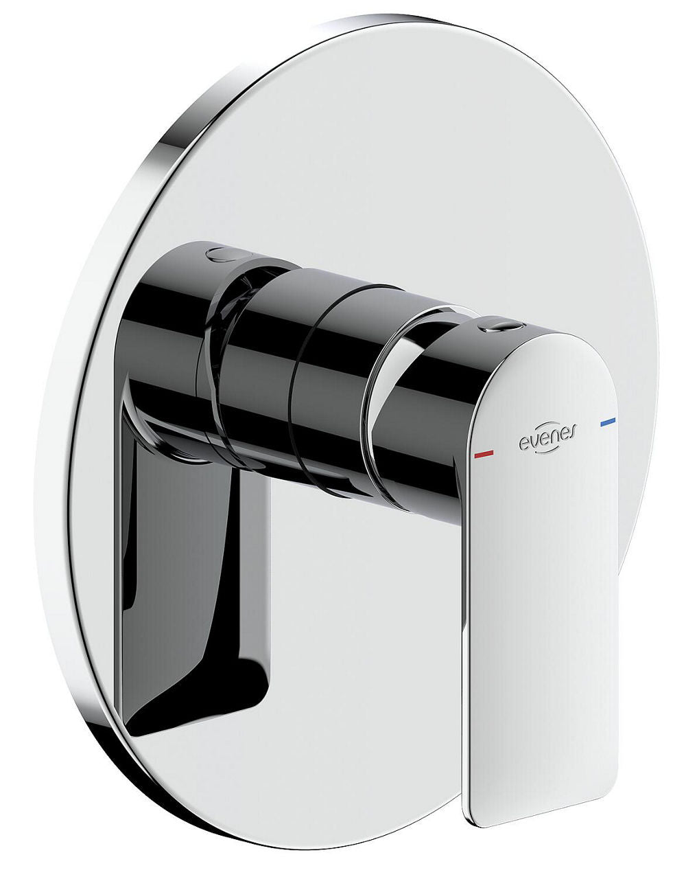 Mitigeur douche encastré Nomoro rosace Ø 178 mm chromé