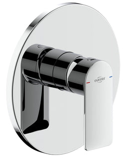 Mitigeur douche encastré Nomoro rosace Ø 178 mm chromé