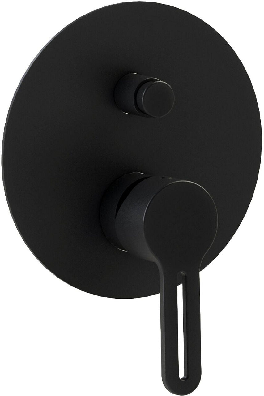 Mitigeur bain/douche encastré Enzan rosace Ø 155 mm chromé