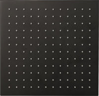 Pomme de douche Samba II 250 x 250 mm, inox noir mat