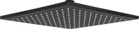 Pomme de douche Samba II 250 x 250 mm, inox noir mat