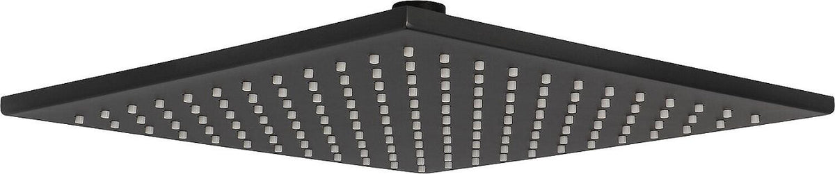 Pomme de douche Samba II 250 x 250 mm, inox noir mat