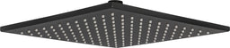 Pomme de douche Samba II 250 x 250 mm, inox noir mat