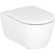 WC suspendu à fond creux AIMERA L x H x P : 355x360x540 mm sans bride de rinçage céramique blanc