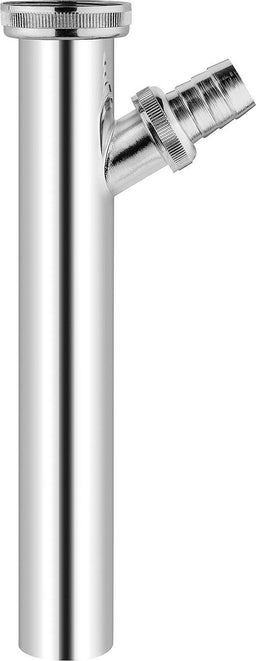 Tube de réglage en inox chromé 32 x 200 mm avec raccords à vis 3/4"