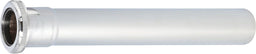 Rallonge de chasse d'eau en laiton chromé avec raccord à compression, 28 / 26 x 250 mm