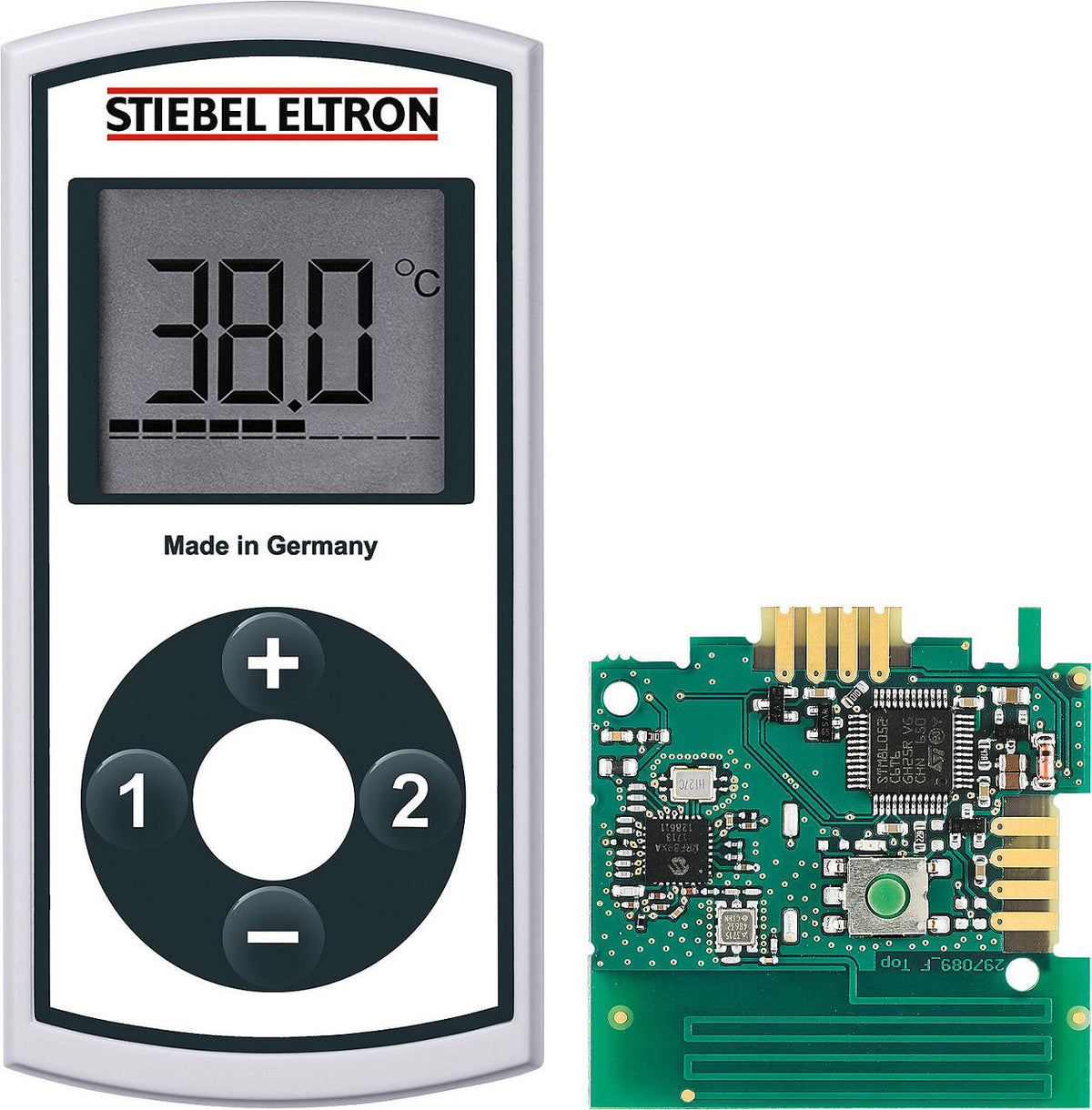 Télécommande radio Stiebel Eltron FFB4 SET EU pour chauffe-eau confort, avec adaptateur radio