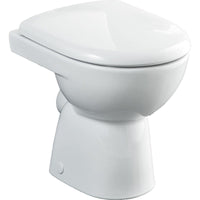 WC au sol à fond creux Geberit Renova, sortie horizontale, blanc