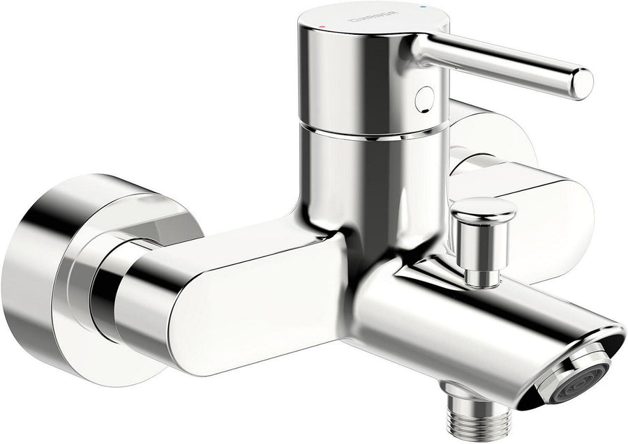 Mitigeur bain/douche apparent Hansa HANSAVANTIS saillie 154 mm