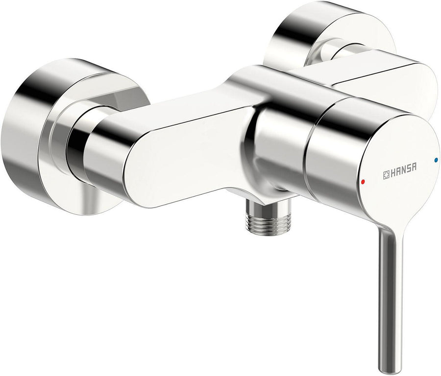Mitigeur douche apparent Hansa Hansavantis saillie 59 mm chromé