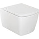 WC suspendu à fond creux Aldoma L x H x P : 360x355x500 mm bord de rinçagelos céramique blanc