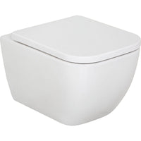 WC suspendu à fond creux Angara L x H x P : 360x355x510 mm bord de rinçagelos céramique blanc