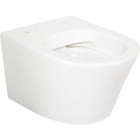WC suspendu à fond creux Amur L x H x P : 360x350x530 mm bord de rinçagelos céramique blanc