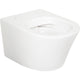 WC suspendu à fond creux Amur L x H x P : 360x350x530 mm bord de rinçagelos céramique blanc