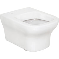 WC suspendu à fond creux Algama L x H x P : 360x370x500 mm sans bride de rinçage céramique blanc