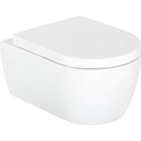 WC suspendu à fond creux Seja L x H x P : 365x330x550 mm standard céramique blanc