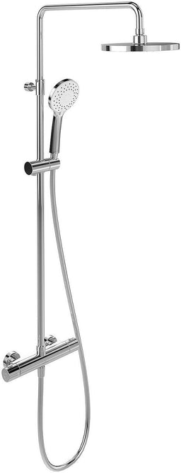 Colonne de douche Villeroy & Boch Universal Showers thermostatique, pomme 230mm, chrome