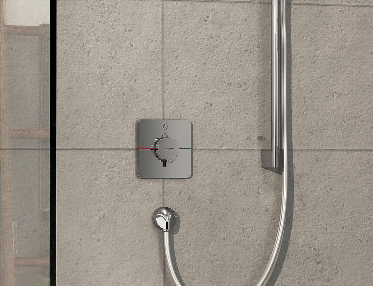 Thermostatique douche encastré Hansgrohe ShowerSelect Comfort S 1 sortie chromé