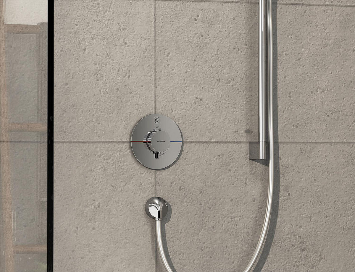 Thermostatique douche encastré Hansgrohe ShowerSelect Comfort S 1 sortie chromé