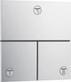 Robinet d'arrêt encastré Hansgrohe ShowerSelect Comfort E set de finition 3 sorties