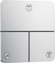 Robinet d'arrêt encastré Hansgrohe ShowerSelect Comfort E set de finition 3 sorties
