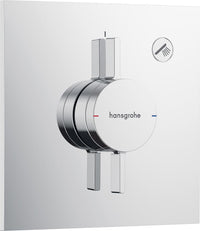 Mitigeur douche encastré Hansgrohe DuoTurn E 1 sortie rosace 155 mm
