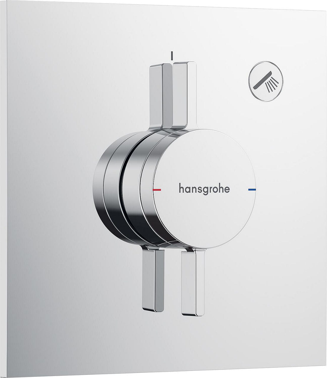 Mitigeur douche encastré Hansgrohe DuoTurn E 1 sortie rosace 155 mm