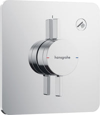 Mitigeur douche encastré Hansgrohe DuoTurn E 1 sortie rosace 155 mm