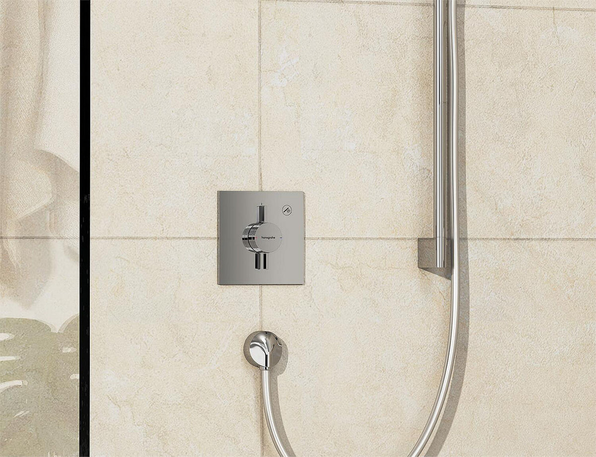 Mitigeur douche encastré Hansgrohe DuoTurn E 1 sortie rosace 155 mm