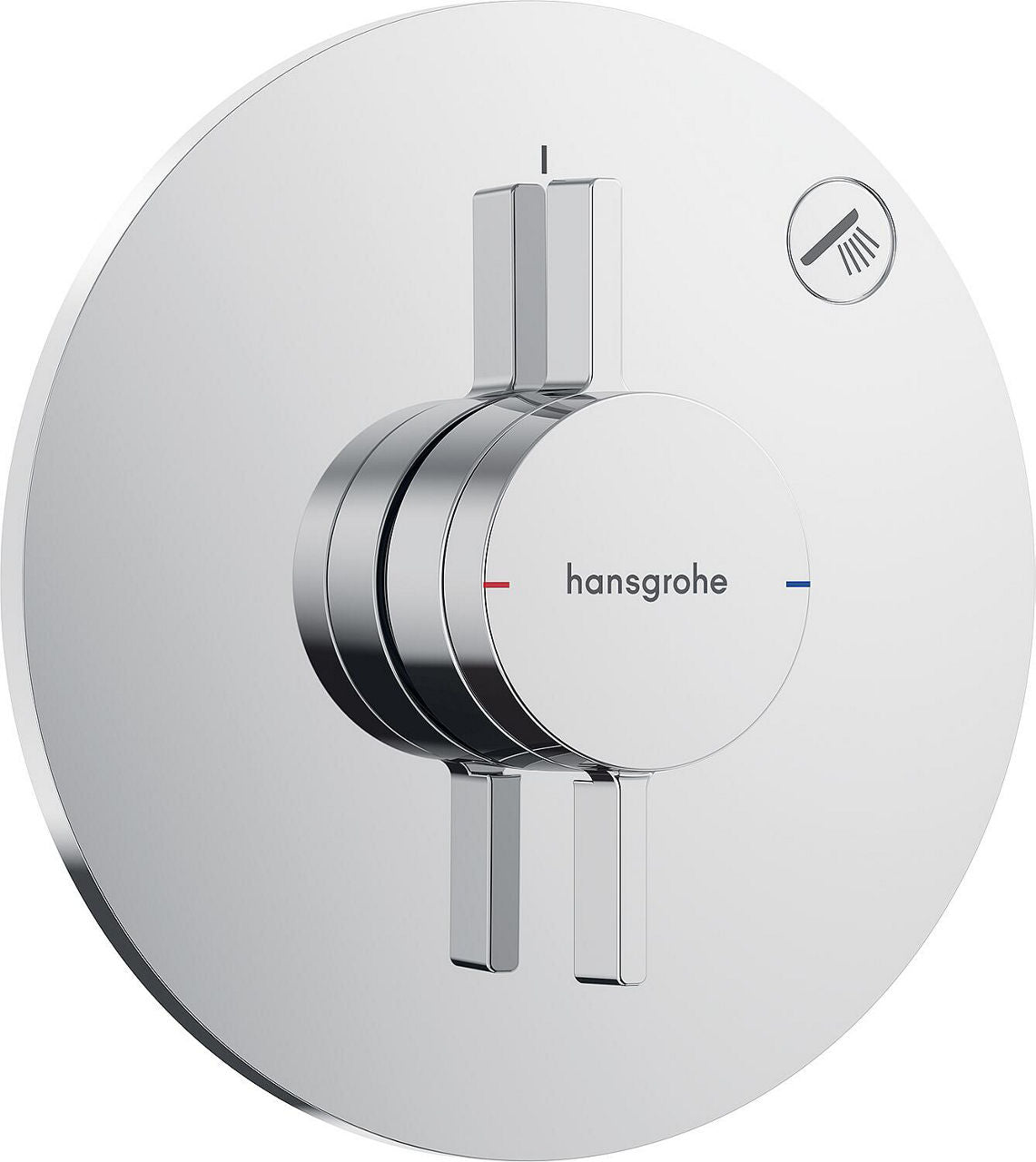 Mitigeur douche encastré Hansgrohe DuoTurn E 1 sortie rosace 155 mm