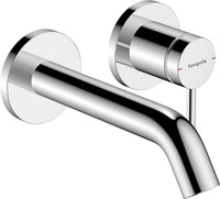 Mitigeur de lavabo mural Hansgrohe Tecturis S saillie 165 mm chromé