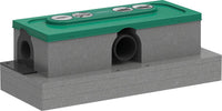 Hansgrohe uBox universal corps de base pour caniveau de douche, pour installation standard