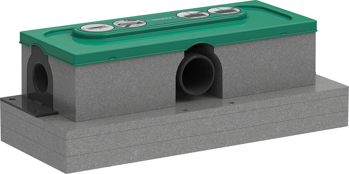 Hansgrohe uBox universal corps de base pour caniveau de douche, pour installation standard