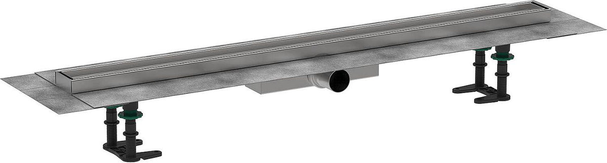 Kit complet RainDrain Compact Hansgrohe pour installation plate, pouvant être carrélé