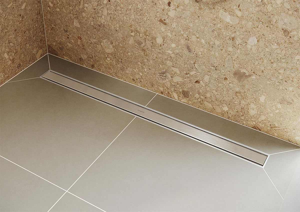 Kit complet Hansgrohe RainDrain Compact pour installation standard pouvant être carrélée