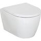 Pack combiné Evenes Aimera Compact WC suspendu sans bride de rinçage avec Abattant WC fermeture douce