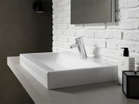 Robinetterie électronique de lavabo Schell Puris SC saillie 107mm chromé