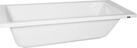 Baignoire Liamone evenes 1700x400x750mm 193l acrylique blanche