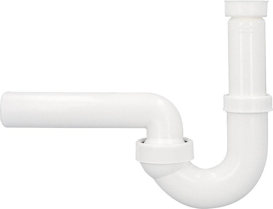 Siphon tubulaire pour lavabo Dallmer type 100/0, DN32 (1 1/4")