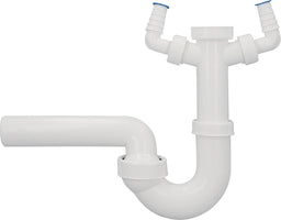 Siphon tubulaire d'évier Dallmer type 100/0, DN40 (1 1/2")