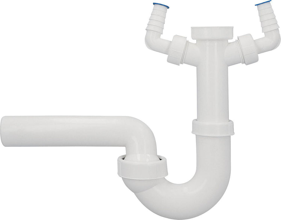 Siphon tubulaire d'évier Dallmer type 100/0, DN40 (1 1/2")