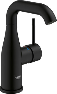 Mitigeur de lavabo Grohe Essence M-Size saillie 114mm phantom black