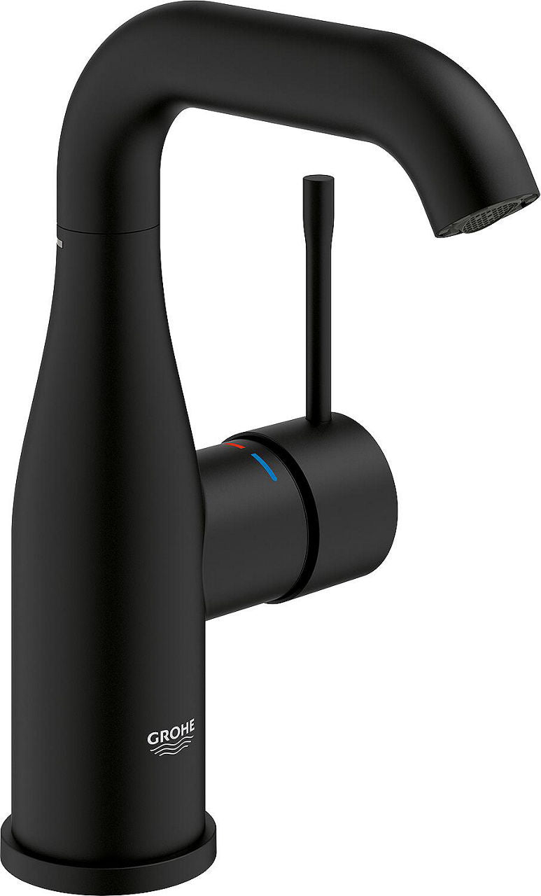 Mitigeur de lavabo Grohe Essence M-Size saillie 114mm phantom black