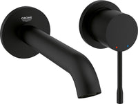 Mitigeur mural de lavabo Grohe Essence saillie 183mm phantom black