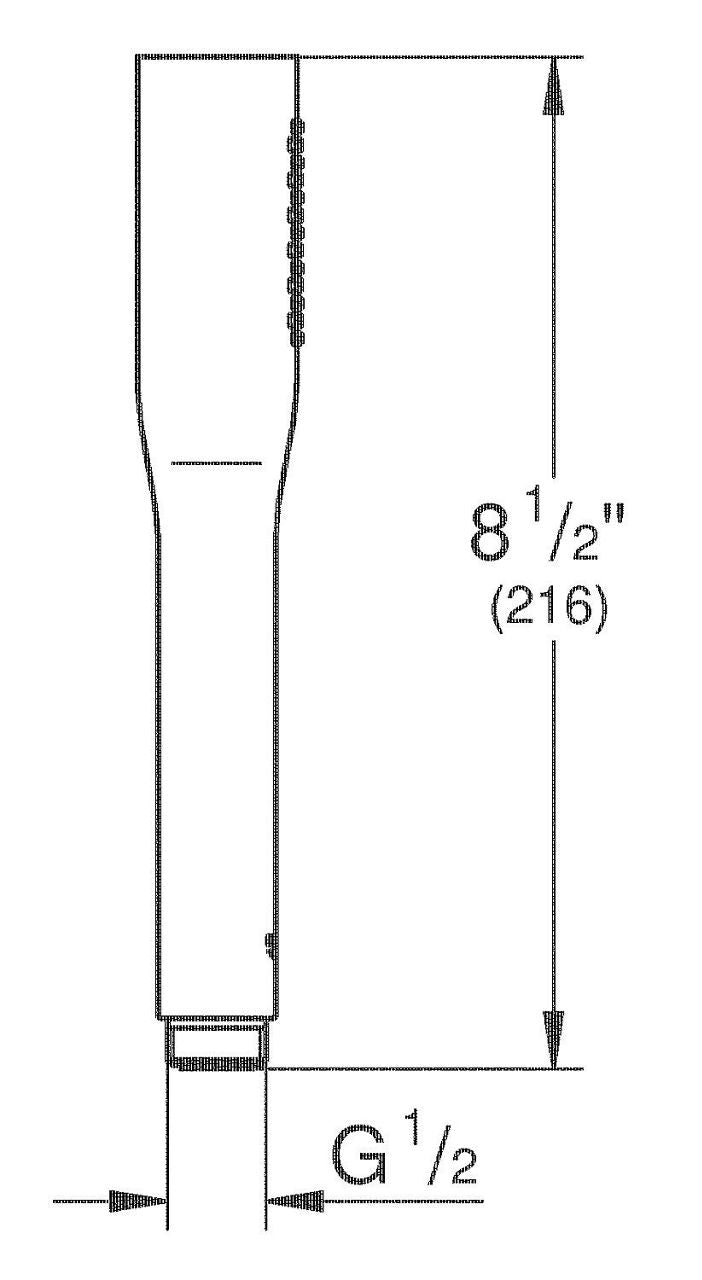 Douchette à main Grohe Euphoria Cosmopolitan Stick, 1 jet phantom black