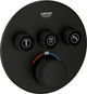 Thermostatique douche encastré Grohe Grohtherm SmartControl 3 sorties phantom black